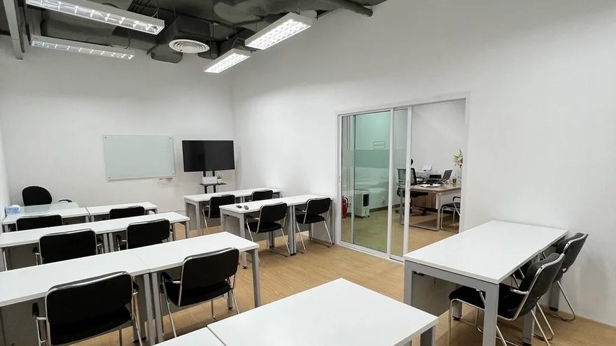 Classroom A at ADVEX